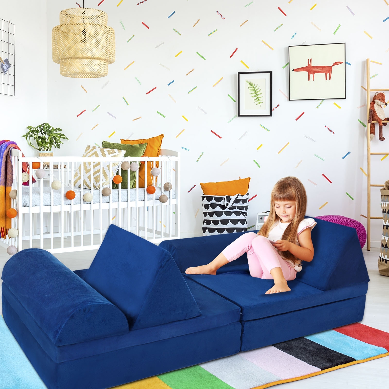 Kids playroom couch store