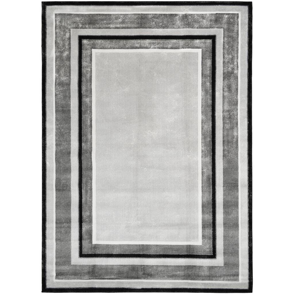 Everest Apollo Gray Modern Area Rug