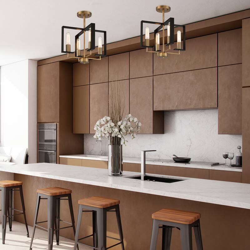 Chicago PM 4 Light Semi Flush - 15
