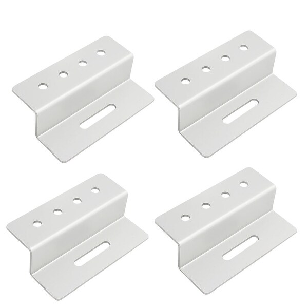 Set 100x62x30mm Solar Panel Mounting Z Bracket Solar Mount RV Boat Off Grid