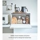 preview thumbnail 3 of 12, Yamazaki Home Bread Box - Two Styles, Steel, Horizontal, Holds 22.2 lbs - L 13.58 x W 15.75 x H 9.45 inches