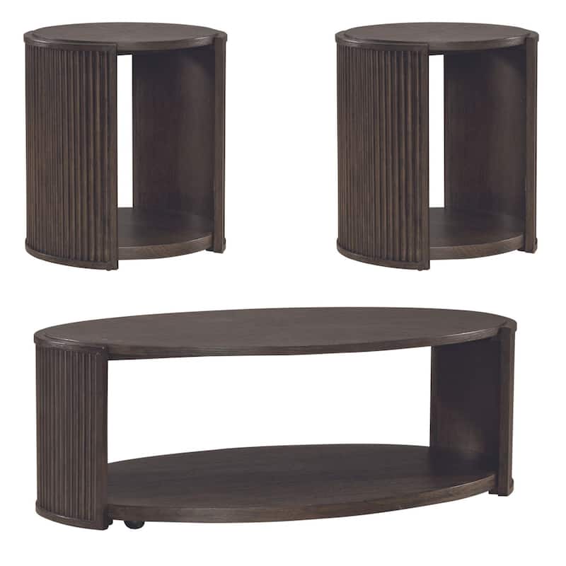 Liberty Furniture City View Accent Table Coffee Bean Brown- Various Sizes