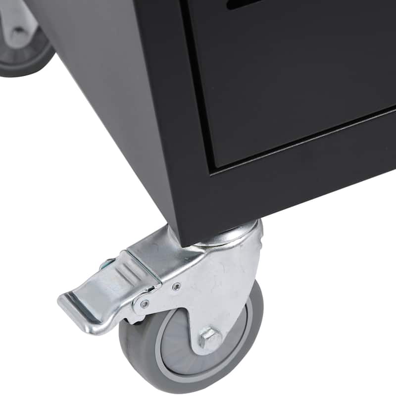 Mobile Charging Cart and Cabinet for Tablets Laptops 30-Device With Combination Lock