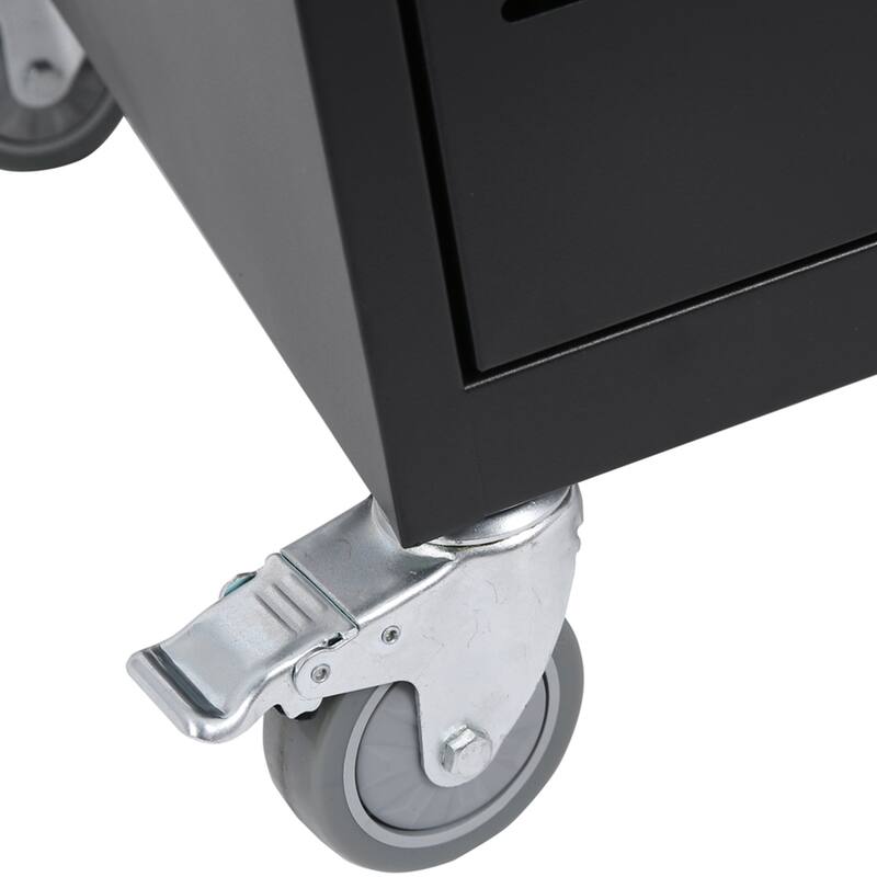Mobile Charging Cart and Cabinet for Tablets Laptops Combination Lock
