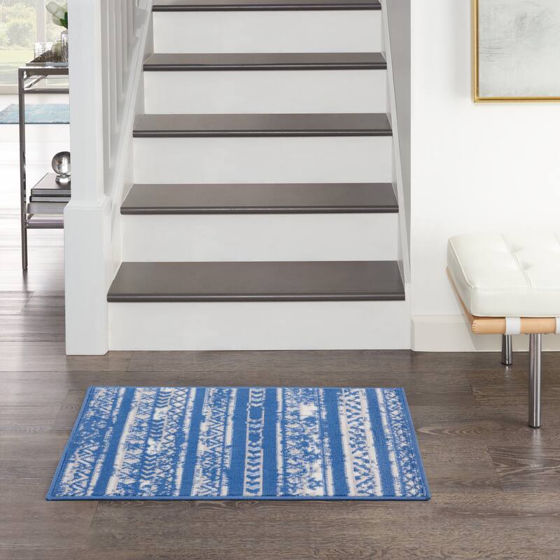 Nourison Whimsicle Vintage Boho Geometric Area Rug