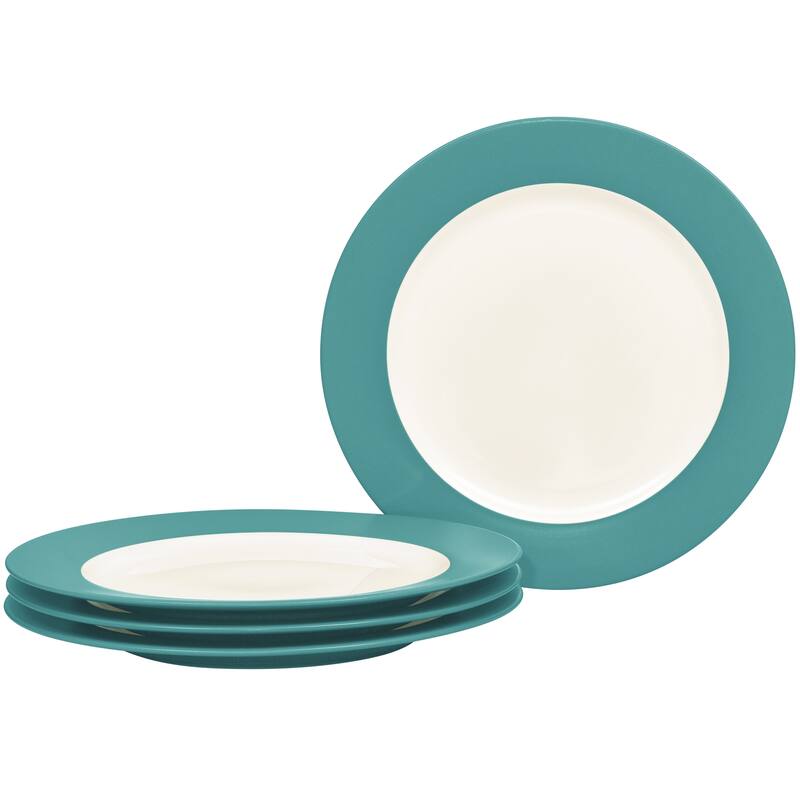 Noritake Colorwave Set Of 4 Rim Salad Plates, 8-1/4"
