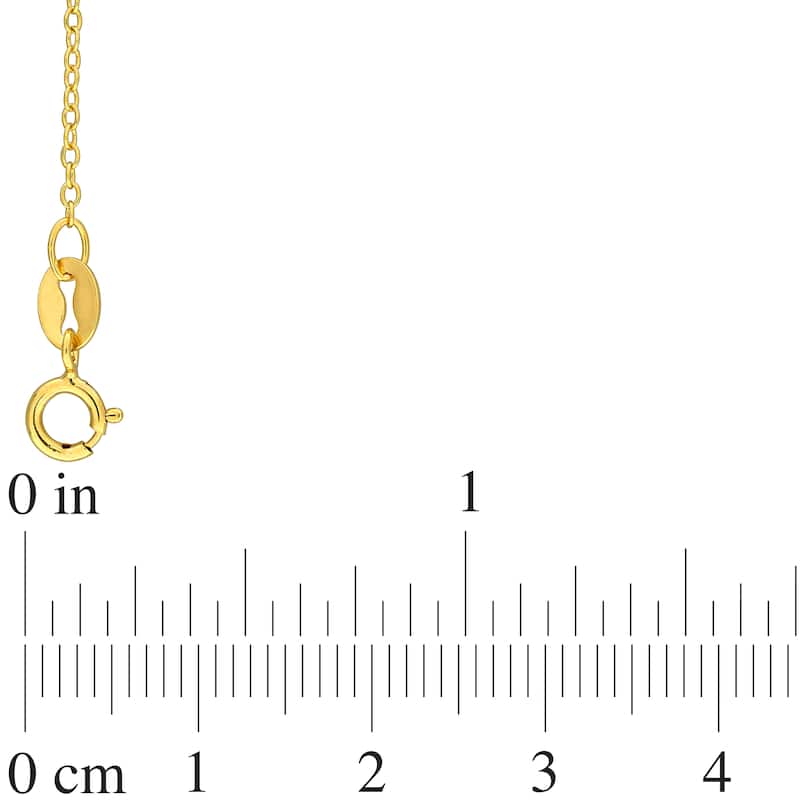 Miadora 1/6ct TGW Marquise-Cut Citrine Butterfly Necklace in Yellow Plated Sterling Silver-17 in