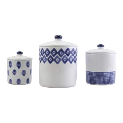 viva by VIETRI Santorini Canister Set