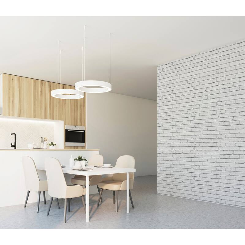 Arthouse Abner Dove Brick Wallpaper