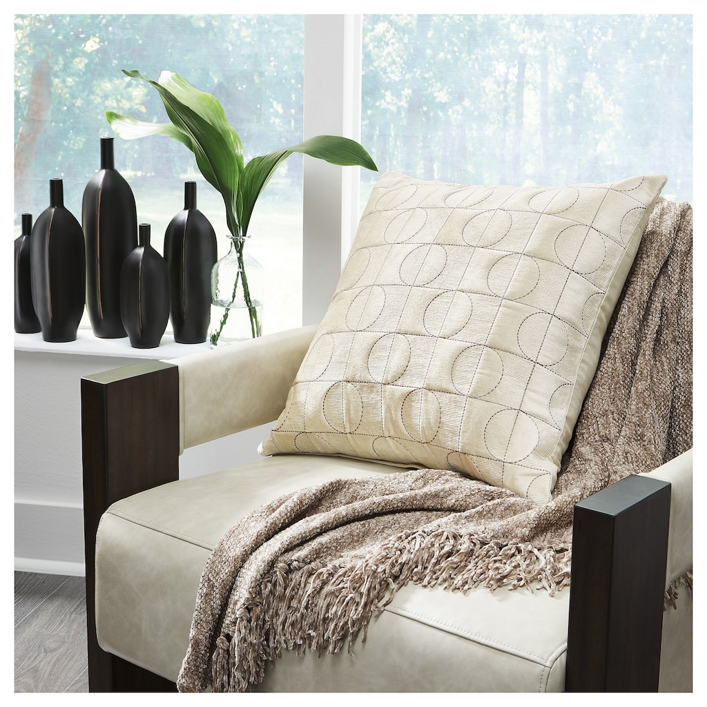 Signature Design by Ashley Kydner Beige/Brown Pillow (Set of 4)