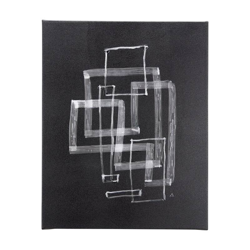 Lines III (40 x 50) Canvas Art Print - Large