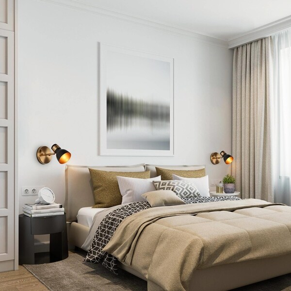Vintage bedroom wall lights discount
