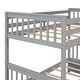preview thumbnail 24 of 54, Space-Saving Twin Over Full Bunk Bed with Drawers, Solid Wood Frame with Guardrails and Ladder, Detachable into 2 Platform Beds
