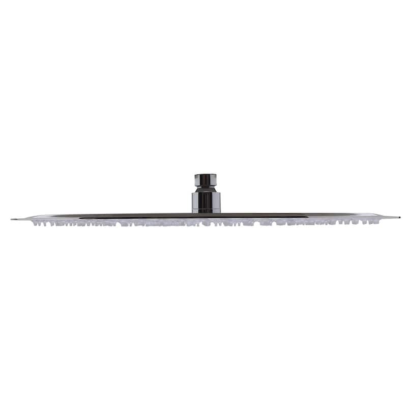 ALFI brand RAIN16R-PSS Solid Polished Stainless Steel 16-inch Round Thin Rain Shower Head