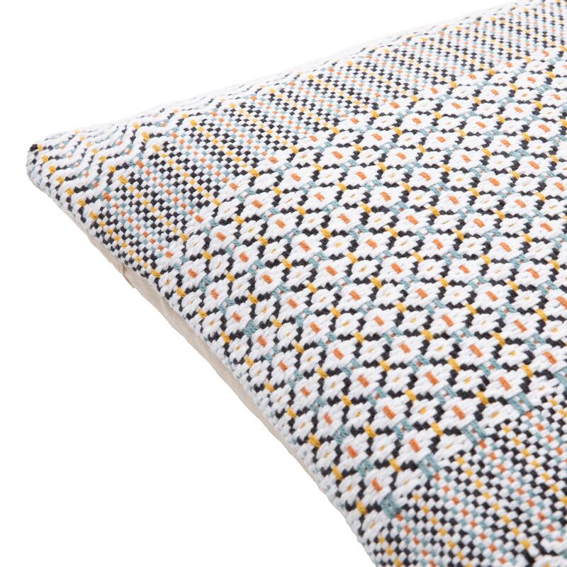 Leonard Morrocan Patterned Throw Pillow