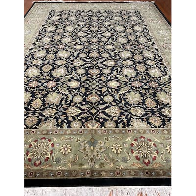HERAT ORIENTAL Handmade Kashan Wool Rug - 10' x 14'