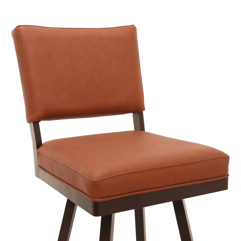 Tempo Furniture Emerson Swivel 26" Counterstool w/ Fully Welded Metal Frame (Commercial Grade) by Furnish Theory (Var. Colors)