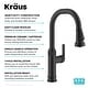 preview thumbnail 19 of 144, Kraus 2-Function 1-Handle 1-Hole Pulldown Sprayer Brass Kitchen Faucet