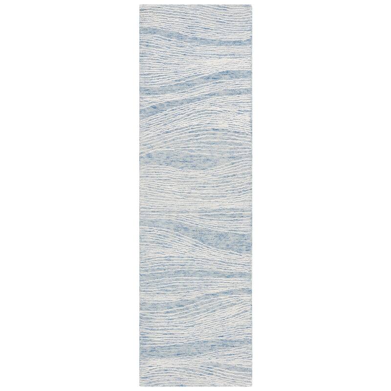 SAFAVIEH Handmade Metro Fetnete Modern Abstract Wool Rug