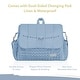 preview thumbnail 10 of 22, Hannah & Sophia Belle Convertible Diaper Backpack & Messenger Bag