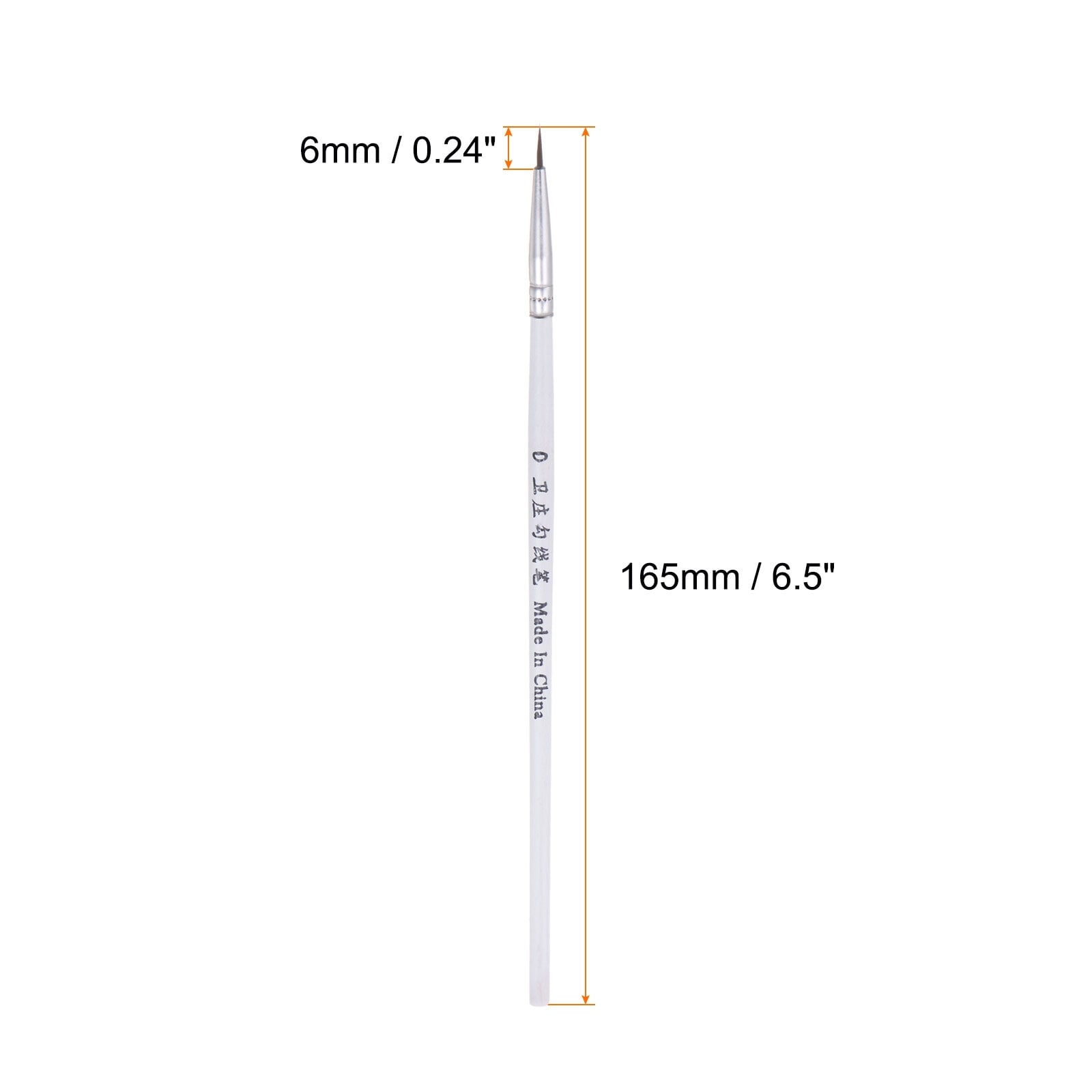 Detail Paint Brushes Nylon Hair Detailing Painting Brush for Watercolor Acrylic Painting