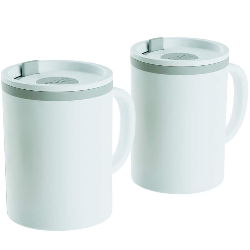 Copco Set of 2 Iconic Desk Mugs - Grey