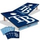 preview thumbnail 1 of 5, Tampa Bay Rays MLB Tailgate Cornhole Board Set Include Carrying Case