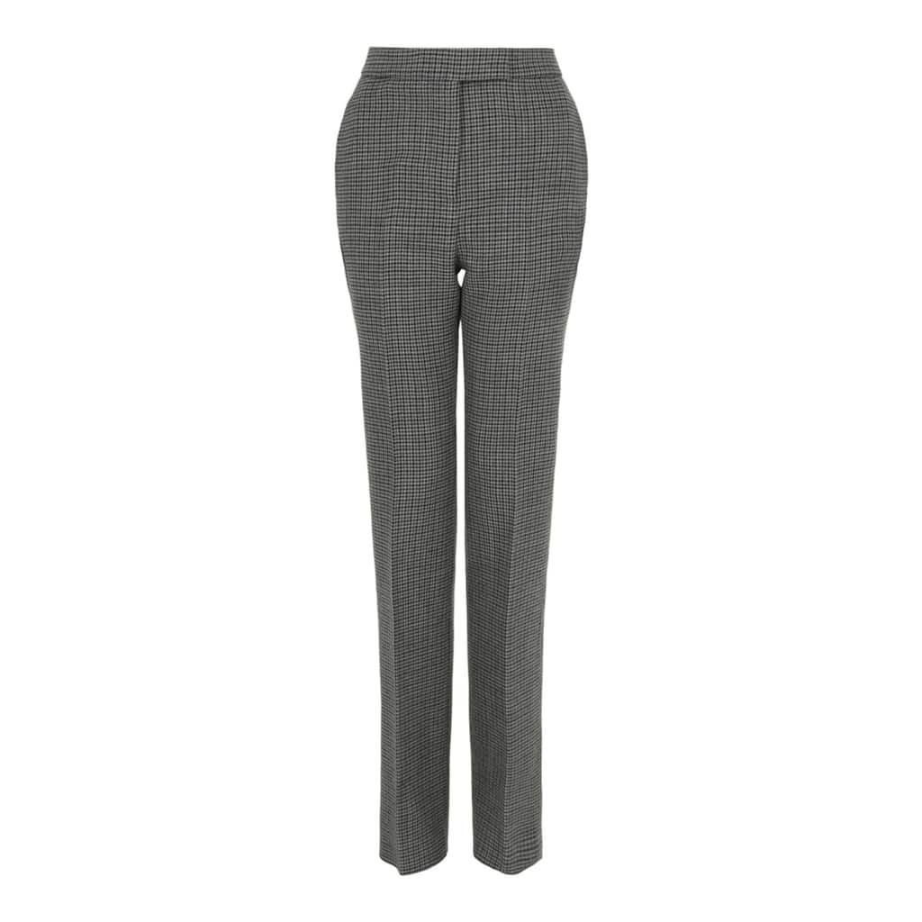 Ferragamo Wool Houndstooth Trousers