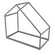 preview thumbnail 22 of 48, Wooden Twin/Full Bed Frames with Roof, Montessori House Shaped Floor Bed for Kids Girls Boys, Sturdy Framework, Easy Assembly