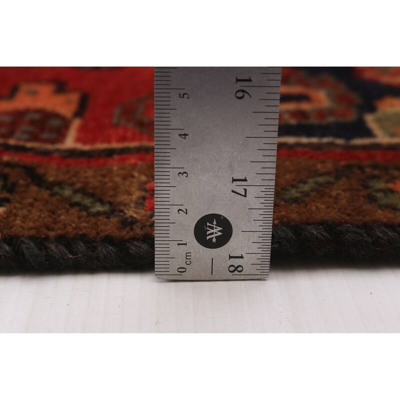ECARPETGALLERY Hand-knotted Andelz Brown Wool Rug - 3'6 x 8'11