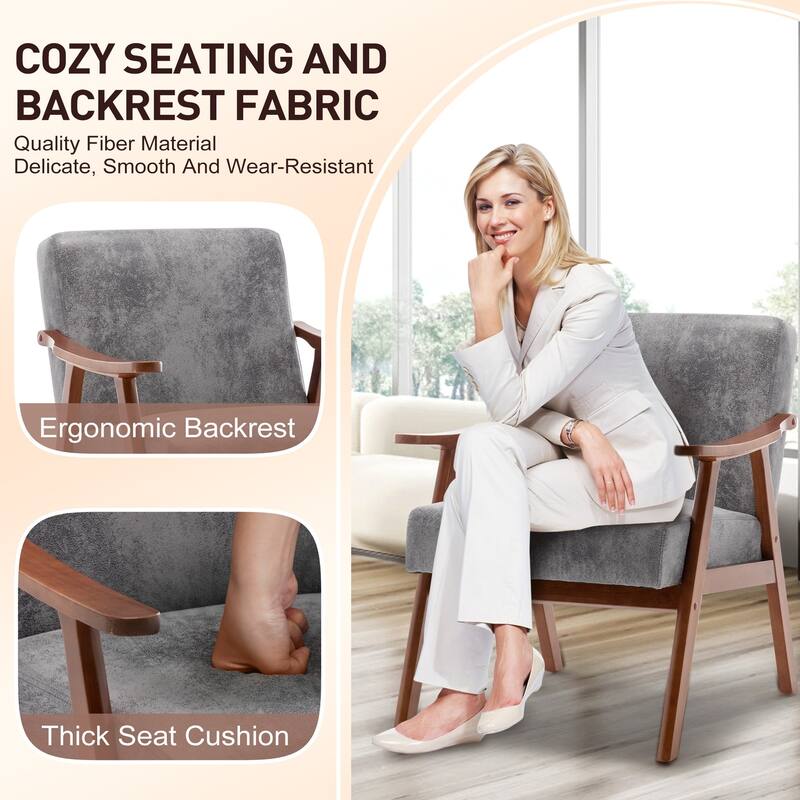 Mid-Century Modern Chair, Living Room Chair