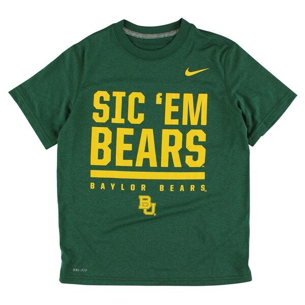 green and yellow nike shirt