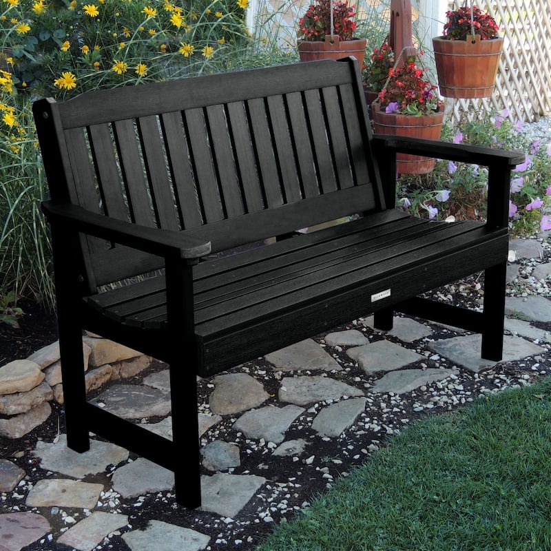 HIGHWOOD Lehigh 5-foot Eco-friendly Synthetic Wood Garden Bench