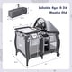 preview thumbnail 12 of 14, Portable Baby Nursery Center 4-in-1 Portable Travel Crib - 40" x 28.5" x 29" (L x W x H)