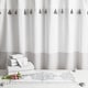 preview thumbnail 4 of 9, Porch & Den Onassis Modern Stripe Tassel Shower Curtain