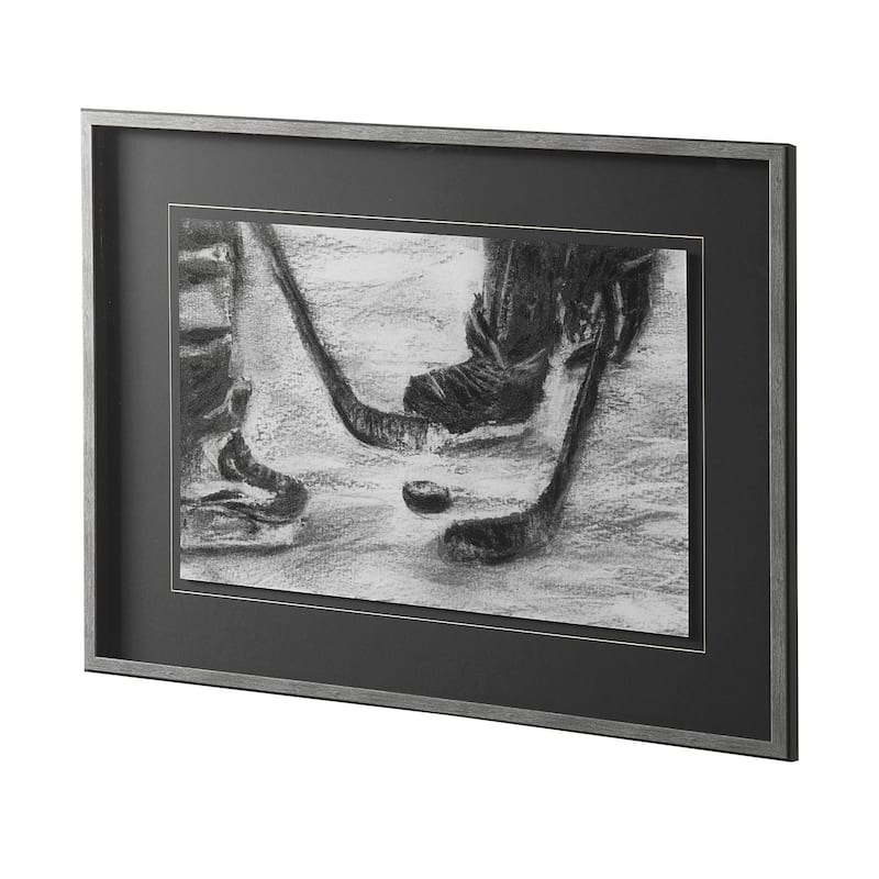 Sports Collection Hockey Framed Art Print