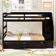 preview thumbnail 16 of 28, Costway Twin Over Twin Bunk Bed with Storage Stairs & Drawers - See Details