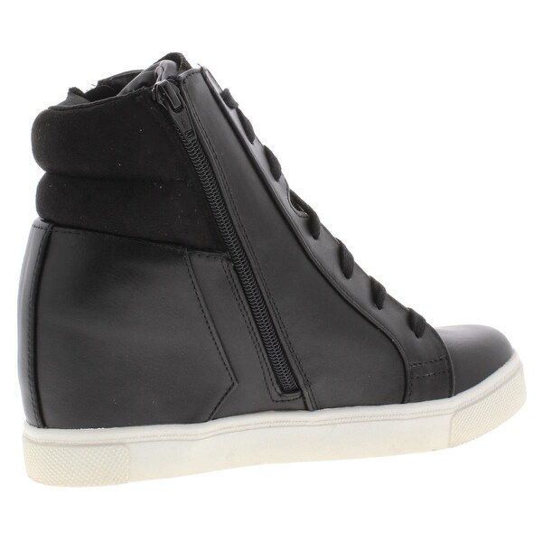 steve madden high top wedges