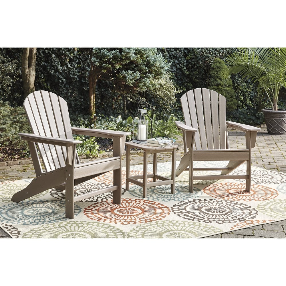 Signature Design by Ashley Sundown Treasure 3-Piece Outdoor Seating Package - 32"W x 33"D x 38"H