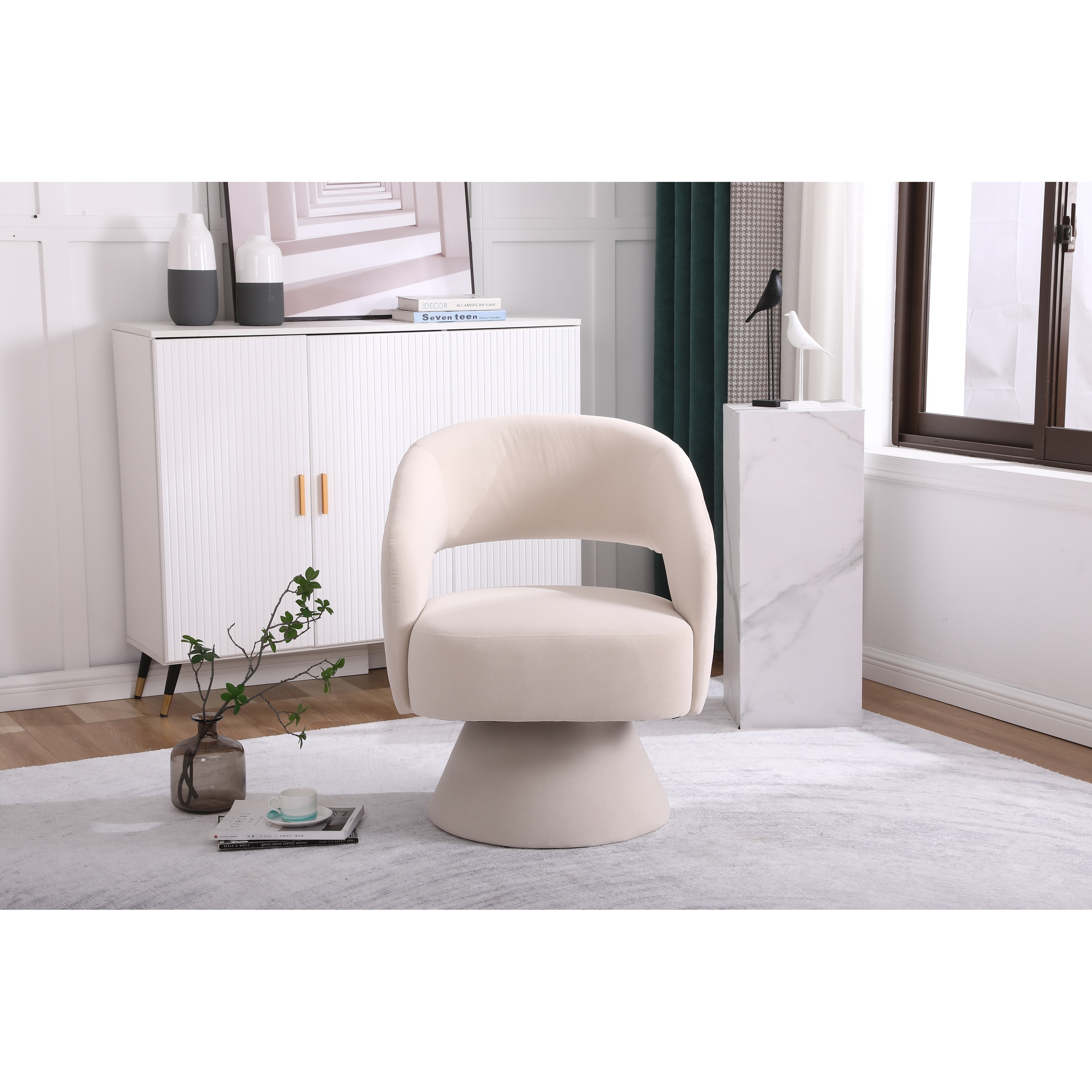 Small modern swivel chair outlet