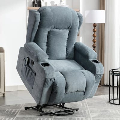 Power Lift Recliner Chair for Elderly with Heat, Massage, and USB Port