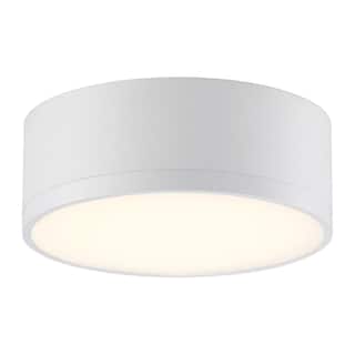 Access Lighting Beat Flush Mount - White - White Acrylic