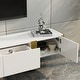 preview thumbnail 42 of 59, 79 inch Wood TV Stand Partial Assembly Entertainment Center Modern Media Console with Drawers and Storage Cabinets