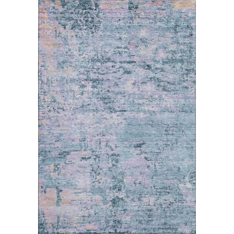 Premium Washable Super Soft Solid Abstract Mayfield Rug