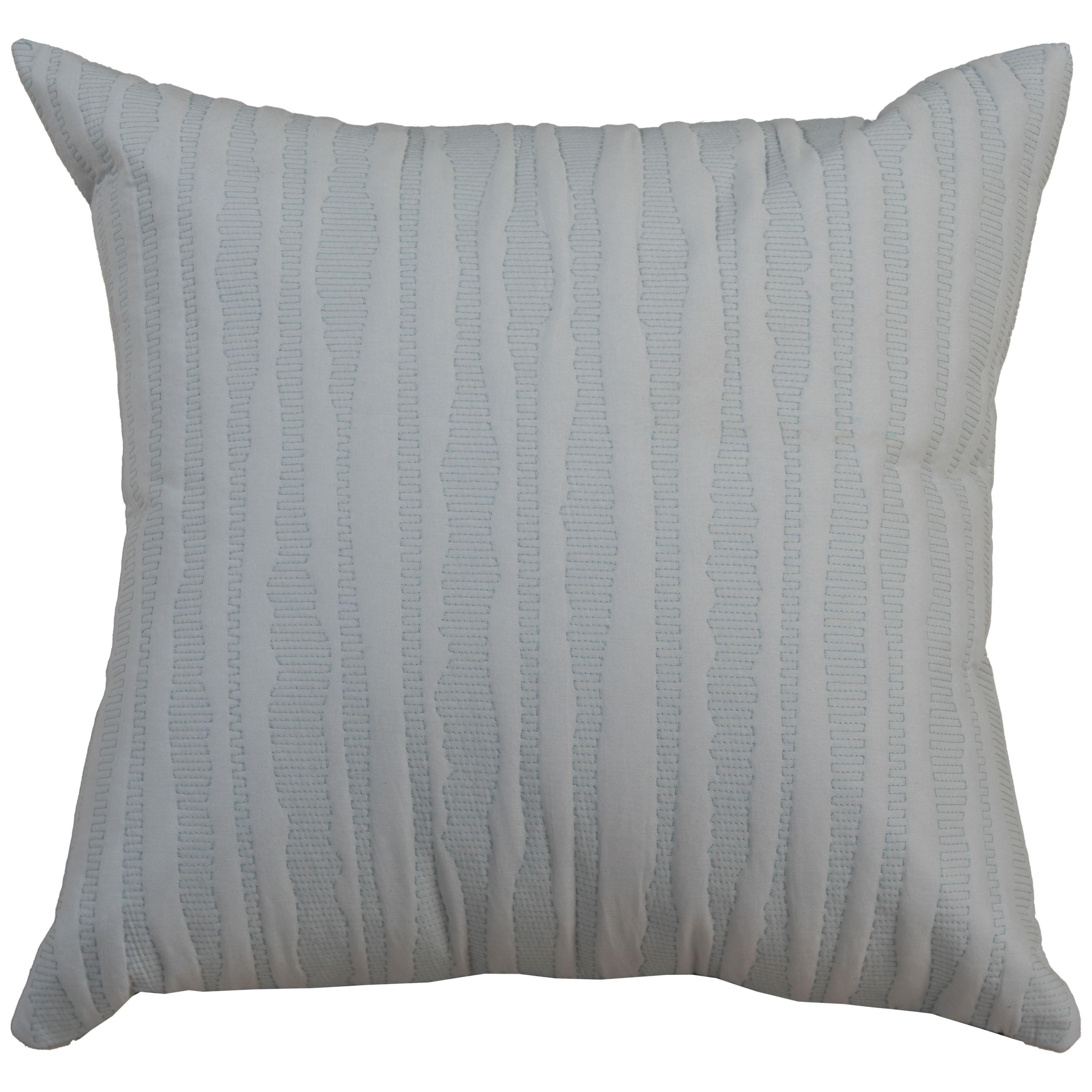 Rizzy Home Delicate Stripe Textured Throw Pillow