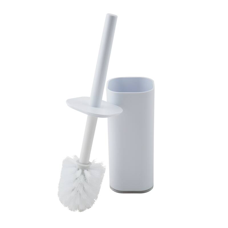 Bath Bliss 2 Pack Acrylic Square Toilet Brush Set