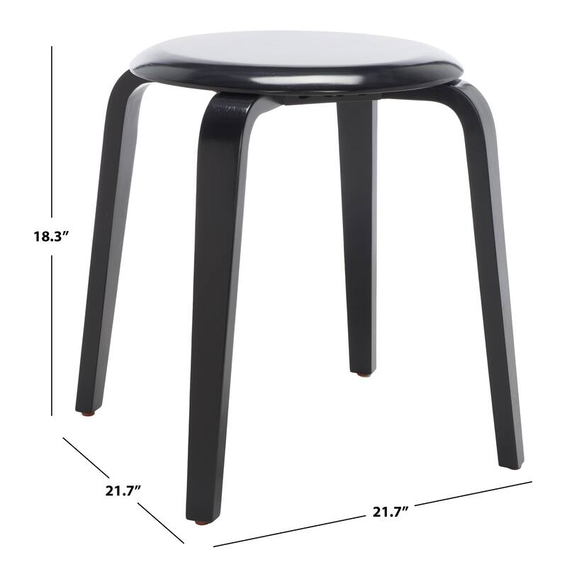 SAFAVIEH Nupur Stackable Stool - 22 In. W x 22 In. D x 18 In. H - 22Wx22Dx18H