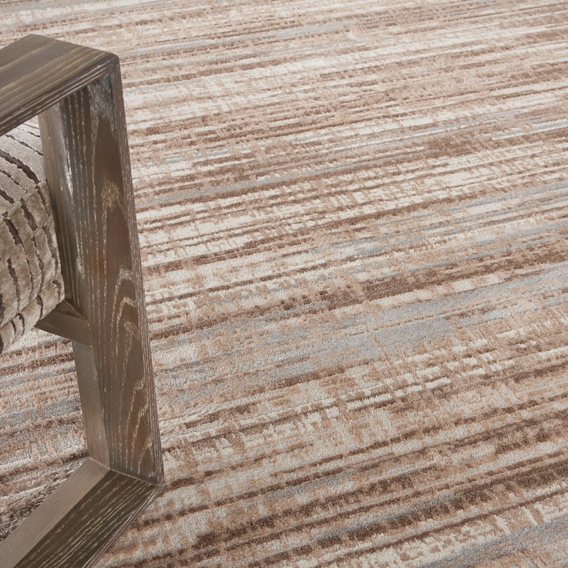 Nourison Elation Modern Abstract Stripe Area Rug