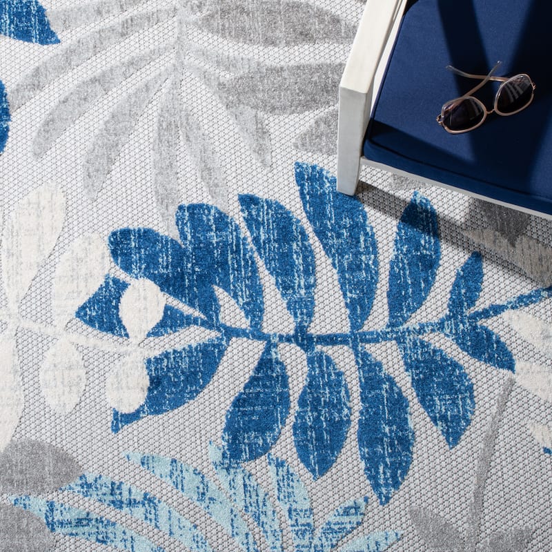 SAFAVIEH Cabana Laila Indoor/ Outdoor Waterproof Patio Floral Rug