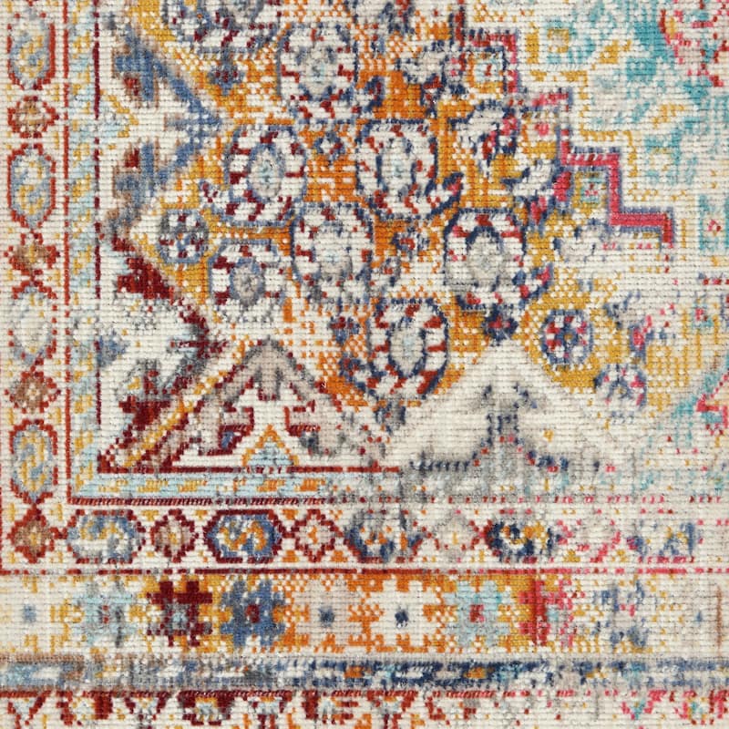 Nourison Vintage Kashan Traditional Persian Vintage Area Rug